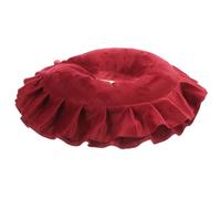 UKCOCO Oreiller de Massage Facial U en Mousse Souple Appui-Tête Confortable pour Salon de Beauté Coussin de Relaxation pour Table de Massage Lavable Couleur Rouge Foncé Usage