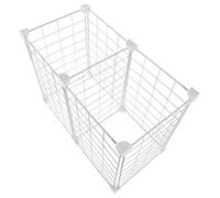 UKCOCO Organisateur Congélateur Bahut en Fer et Plastique Séparation à Grille Multiple pour Rangement des Aliments Congélateur Coffre Plusieurs styles