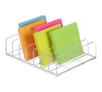 UKCOCO Organisateur de Palette Maquillage en Acrylique Transparent, Support Compartimenté 7 Cases 12,5x17 Cm, Rangement Compact pour Palettes Fards à Paupières, Coin Beauté et Coiffeuse