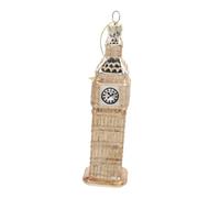 UKCOCO Ornement Suspendu Verre Big Ben Horloge Angleterre Ornements De Noël Statue De Londres Figurine Décorative Salon