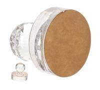 UKCOCO Outil de Pressing pour Fard à Paupières Rond Acrylique Tampon Compacité Léger et Portable pour Palette Ombre Paupière DIY Blush et Highlighter