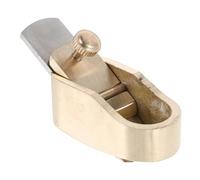 UKCOCO Outil de Rabotage Manuel en Laiton pour Violon Lame de 12mm, Compact et Portable, pour Projets de Travail du Bois en Atelier
