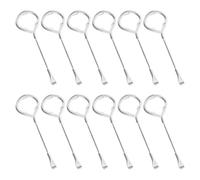 UKCOCO Ouvre-Boîte Multifonction en Acier Robuste, Lot de 12 Ouvre-Couvercles Portables pour Barils D’Huile et Pots de Peinture, Outil Simple pour Chantier et Usage Industriel