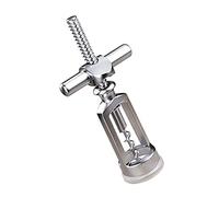 UKCOCO Ouvre-bouteille Vin Créatif Inoxydable avec Tire-bouchon à Vis Outil de Cuisine Ergonomique pour Ouvrir Facilement Bouchons pour Fêtes et Cadeaux Amateurs de Vin