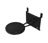 UKCOCO Pad D'entraînement pour Grosse Caisse en Acier Compatible Pédales Doubles, Utilisation Pratique pour Batterie Couleur Aléatoire