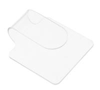 UKCOCO Palette de Maquillage Acrylique Design Ergonomique Portable Mélange Cosmétique et Nail Art pour Mélanger Fond de Teint et Fard à Paupières