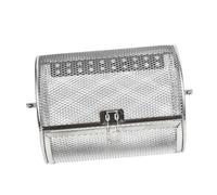 UKCOCO Panier Acier Inoxydable Rotatif pour Barbecue et Rôtissoire et Accessoire de Cuisson pour et Réunions Familiales