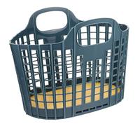 UKCOCO Panier de Rangement Pliable avec Poignée Ergonomique pour Fruits et Légumes Panier de Cuisine Compact Multifonction pour Salle de Bain Buanderie et Intérieur et Portable