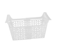 UKCOCO Panier Réglable en Plastique pour Congélateur Coffre Bacs de Rangement Extensibles Drainage Organisateur de Congélation Cuisine Panier de Stockage Multifonctionnel