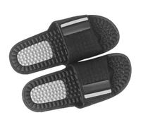 UKCOCO Pantoufles de Massage Semelle Antidérapante Noir en Pvc pour Pied Stimulation des Points D'acupression Plusieurs styles pour Salle de Bain et Piscine Plusieurs styles
