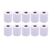 UKCOCO Papier D'enregistrement Thermique de 50mm X 20m pour Électrocardiographe, 10 Rouleaux Papier Électrode Léger et Portable pour Usage et Soins D'urgence