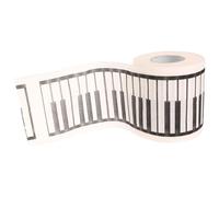 UKCOCO Papier Toilette à Motif Piano Original Rouleau Décoratif Sûr sans Substances Nocives Cadeau Créatif pour Amateurs de Musique Serviette Douce pour Salle de Bain