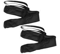 UKCOCO Paquet à Dos pour Batte de Baseball 2 Pièces 21-25 Pouces, Paquet de Transport Étanche et Léger en Cuir, Portable la Main L’épaule, Rangement Pratique pour Équipement de Sport