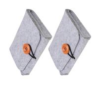 UKCOCO Paquet à Huiles Essentielles Portable 2 Pièces en Tissu Solide Compartiments pour 6 Flacons Organisateur Voyage pour Flacons Huiles Essentielles