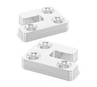 UKCOCO Paquet de 2 Crochets en Acier pour Couvercle de Piano Droit, Charnières à Fermeture Douce Anti-Chute, Kit de Pièces de Rechange pour Restauration et Protection Sécurisée