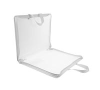 UKCOCO Paquet de Rangement pour Documents et Examens, Paquet à Main Blanc en PP, Design Polyvalent et Étanche, pour Bureau et Étudiants en Art
