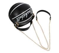 UKCOCO Paquet Main Bandoulière Forme Ballon Basket Petit Paquet Pratique pour Filles Usage Quotidien Décontracté