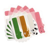 UKCOCO Paquets de 6 Onglets Adhésifs PET, Balises de Guidage de Page Colorées, /, Imperméables, Écriture Fluide, Légers, pour Écoles et Bureaux, Décoration de Livres et Papiers