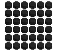 UKCOCO Paquets de 6 Perles de Cire à Cacheter Octogonales, Cire à Cacheter Noire, Lot, pour Enveloppes et Lettres, Impressions Nettes, Fusion, Style Vintage, pour Cartes et Emballages