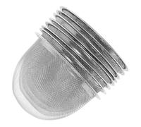 UKCOCO Passoire à Thé 8 Filtres en Acier Inoxydable 7,2 CM Diamètre X 5 CM Hauteur Infuseur à Thé Réutilisable pour Théière Adaptée la Dégustation en Vrac Chez Soi