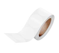 UKCOCO Pastilles Autocollantes Rondes Transparentes pour Enveloppes Autocollants Adhésifs de Fermeture Étiquettes Rondes Adhésives sans Résidu