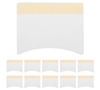 UKCOCO Patchs pour Extensions de Cils en Coton Naturel, Paquet de 40 Pièces, Emballage Portable et Facile à Retirer, pour Soins des Yeux en Voyage