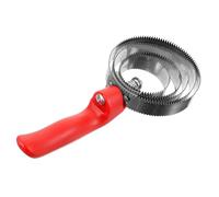 UKCOCO Peigne à Bétail Grattoir en Acier Inoxydable Et Plastique, 5 Cercles, Outil De Nettoyage pour Chevaux à Panser, Brosse Corps du Cheval, Usage Ferme Et Élevage Équin