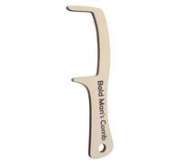 UKCOCO Peigne à Cheveux En Bois Large Dents, Xxl, Doux Pour Cuir Chevelu, Hommes Audacieux, Accessoires Coiffure Humour, Usage Quotidien Et Coiffeur