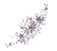 UKCOCO Peigne Cheveux Mariage Perles Fleur Accessoire Coiffure Nuptiale Élégant et Filles Maintien Stable et Adaptée pour et Fêtes