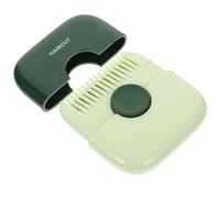 UKCOCO Peigne Coupe-frange Portable Vert Avocat Sabot Effileur Cheveux Outil Coiffure Sécurisé Abs et Acier Inoxydable Confortable pour Garçon Fille et Adultes Usage Sec et Humide