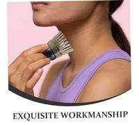 UKCOCO Peigne de Massage Corne Naturelle pour Brosse Gua Sha Exfoliante et Stimulateur de Points de Pression des Maux de Tête et Fatigue Unisexe