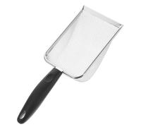 UKCOCO Pelle à Filtre à Sable pour Pelle Outil de Collecte de Coquillages pour Ramassage Couleur Noire