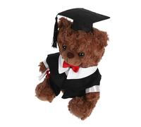 UKCOCO Peluche de Graduation Dr Ours Peluche Douce Adorable pour Garçon Fille et de de Remise des Diplômes Décoration Multifonctionnelle pour Célébrations de Graduation