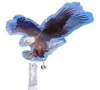 UKCOCO Pendentif Effaroucheur D’oiseaux, Ruban Réfléchissant Anti-oiseaux en Pet, Décoration Réfléchissante pour Jardin, Arbre et Balcon, Usage Nocturne