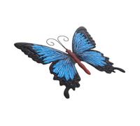 UKCOCO Pendentif En Fer Forgé Artisanat Décoration De Jardin Décorations De Décoration Murale Suspendue Décoration Suspendue Mural Bleu Le Fer