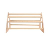 UKCOCO Perchoir en Bois Naturel pour Poules Support Stable pour Poulet et Poulette Tige Rugueuse Antidérapante pour Exercice et Équilibre des Oiseaux de Compagnie