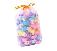 UKCOCO Perles de Lessive Parfumées pour Linge, 60 Perles Concentrées Multicolores, Nettoyant Textile sans Phosphore, Protection des Couleurs, Lavage pour Vêtements, Laine et Coton