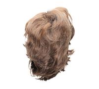 UKCOCO Perruque Courte Bouclée Homme pour Cosplay Déguisement Année Disco Perruque Synthétique Confortable Réutilisable pour Fête et Costume