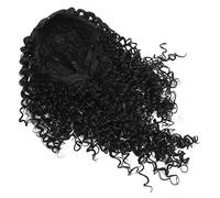 UKCOCO Perruque Dentelle Ondulée Naturelle Boucles Africaines Tissage Synthétique Water Wave Bundles