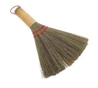 UKCOCO Petit Balai Fouet en Paille De Maïs Durable pour Nettoyage Bureau Et Maison Balayette À Main Compacte pour Tables Canapés Sols Léger Et Résistant