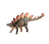 UKCOCO Petit Modèle Dinosaure Stegosaurus Plastique Rempli de Coton Décoration Stable de Bureau Ornement Éducatif Sûr pour Garçon Fille et Collectionneurs