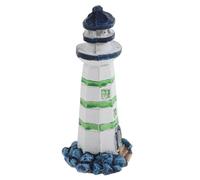 UKCOCO Petite Décoration Phare Créative et Cachette Style Méditerranéen Ornement D'aquarium en Résine pour Couleur Aléatoire Décorations Artificielles pour Aquarium