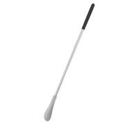 UKCOCO Pied Acier Inoxydable à Manche Long Réglable Outil Ergonomique pour Chaussures Adapté Aux Personnes Âgées Femmes Enceintes et Douleurs Lombaires