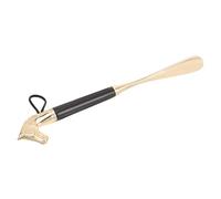 UKCOCO -pied En Métal En Laiton Doré Avec Tête De -pied Long De 32 Cm Pour Hommes Et Femmes Aide Pour Enfiler Des Chaussures Outil Ergonomique Pour Types De Chaussures