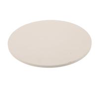 UKCOCO Pierre Cordierite Plaque de Cuisson Antiadhésive pour Four et Grill Pierre de Boulangerie Ronde pour Pizza Rétention Thermique Usage Domestique