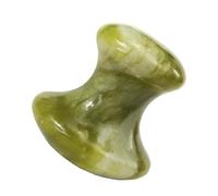 UKCOCO Pierre de Visage et Corps Forme Champignon Outil Gua Sha Lisse sans Rayure Accessoire Relaxant pour Soins à Essentielle