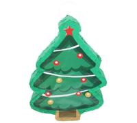 UKCOCO Piñata Sapin de Noël Vert en Papier pour Fêtes et Célébrations | Peut être Remplie de Bonbons, Accessoire Photo Créatif, Forme Arbre de Noël, Décor Festif