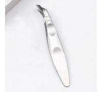 UKCOCO Pince à Cuticules Acier Inoxydable pour Peaux Mortes Coupe Cuticules Portable et Outil Doux pour Mains et Entretien Peau