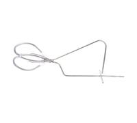 UKCOCO Pince à Émaillage Acier Inoxydable pour Poterie Outil Léger et Portable pour Trempage et Finition de Céramique et Facile à Nettoyer pour Artisans et Studios