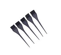 UKCOCO Pinceau Pour Teinture Capillaire Applicateur Cheveux, Lot De 5, Taille Petite, Plastique Noir, Usage Professionnel Salon Ou Domicile, Application Coloration Et Capillaire